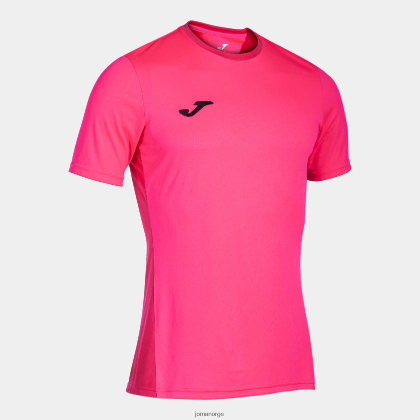 nei Joma skjorte kortermet vinner ii fluorescerende rosa FBD0T019 menn
