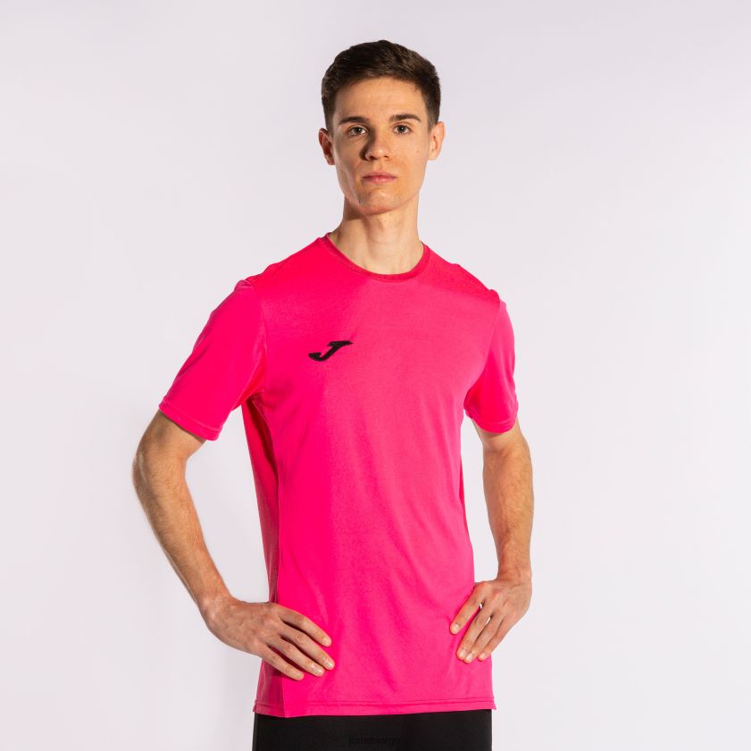 nei Joma skjorte kortermet vinner ii fluorescerende rosa FBD0T019 menn