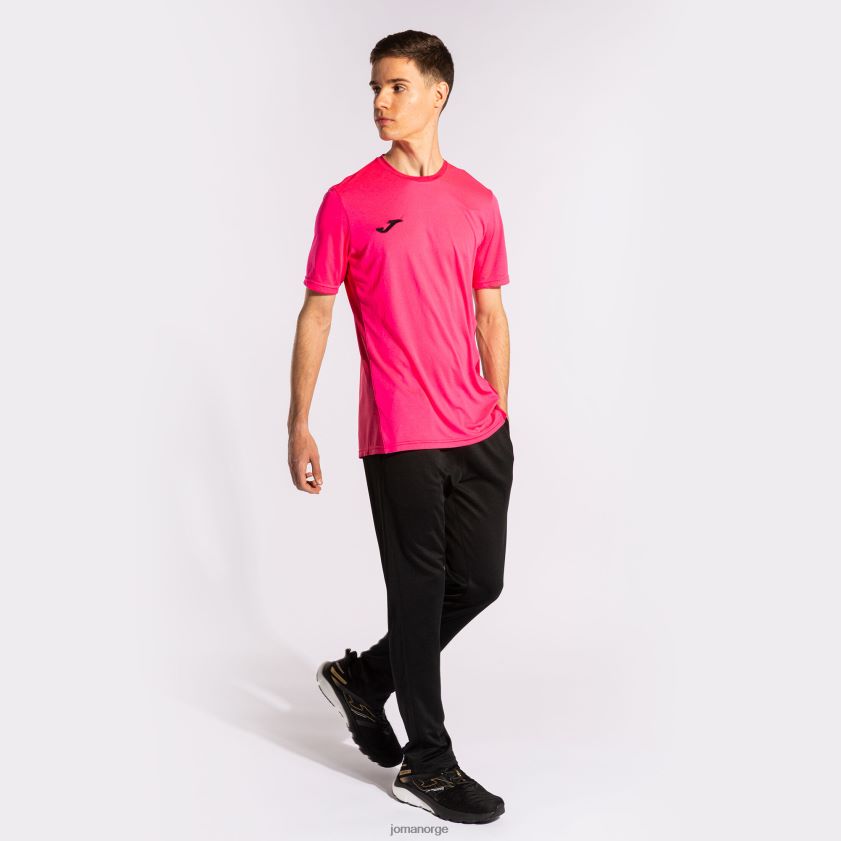 nei Joma skjorte kortermet vinner ii fluorescerende rosa FBD0T019 menn