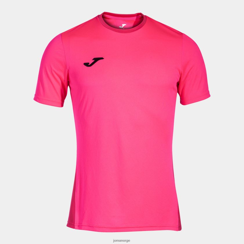 nei Joma skjorte kortermet vinner ii fluorescerende rosa FBD0T019 menn