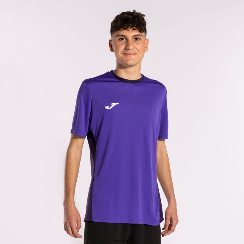 nei Joma skjorte kortermet vinner ii lilla FBD0T04538 menn