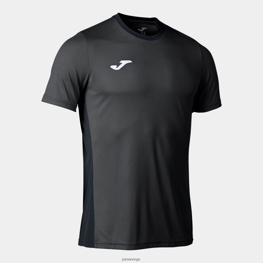 nei Joma skjorte kortermet vinner ii mørkegrå FBD0T01351 menn