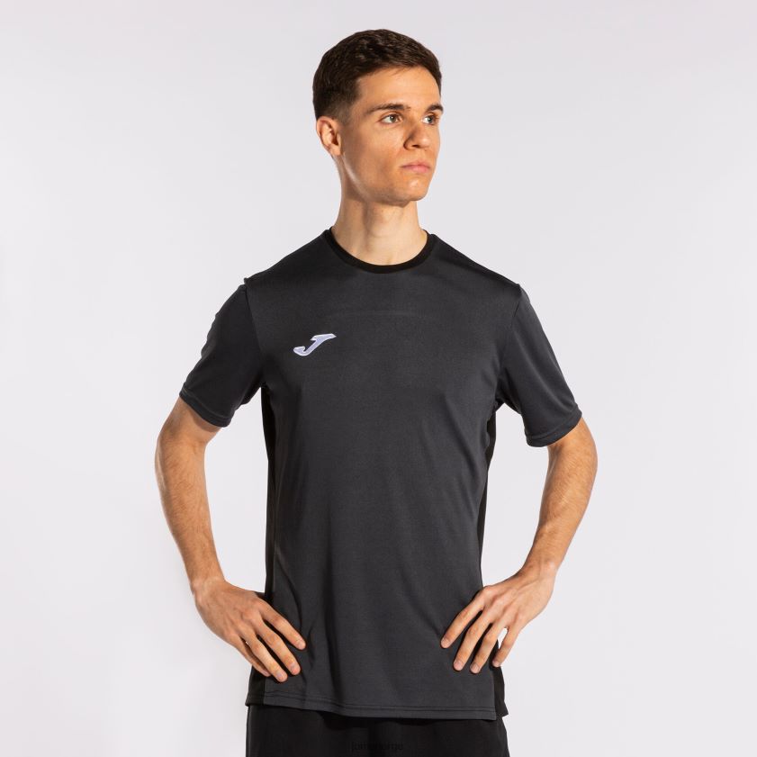 nei Joma skjorte kortermet vinner ii mørkegrå FBD0T01351 menn