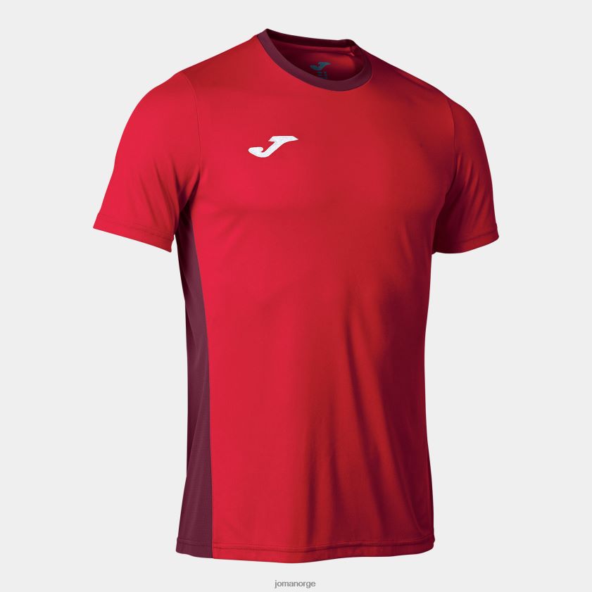nei Joma skjorte kortermet vinner ii rød FBD0T01008 menn