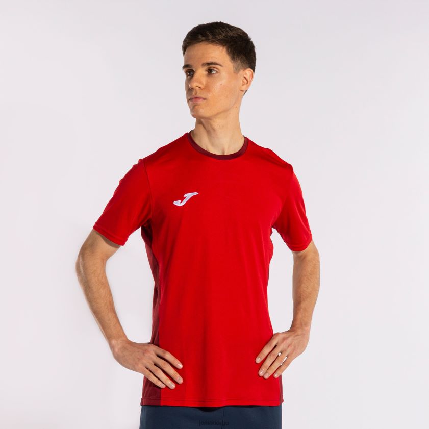 nei Joma skjorte kortermet vinner ii rød FBD0T01008 menn