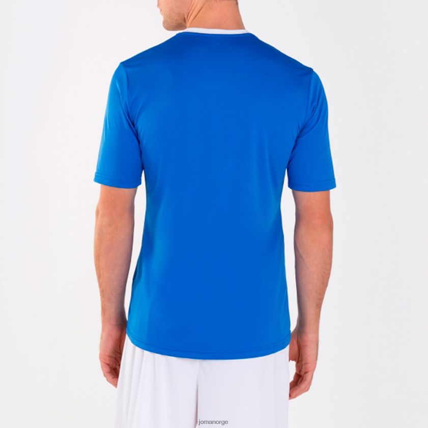 nei Joma skjorte kortermet vinner kongeblå hvit FBD0T01270 menn