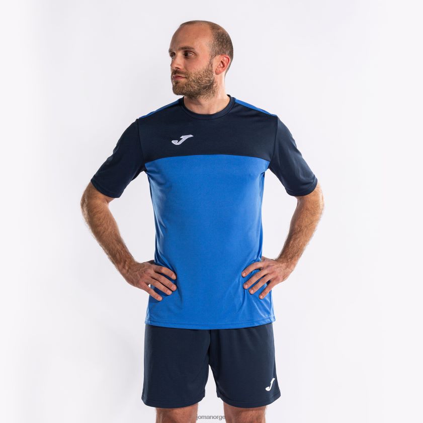 nei Joma skjorte kortermet vinner kongeblå marineblå FBD0T03372 menn