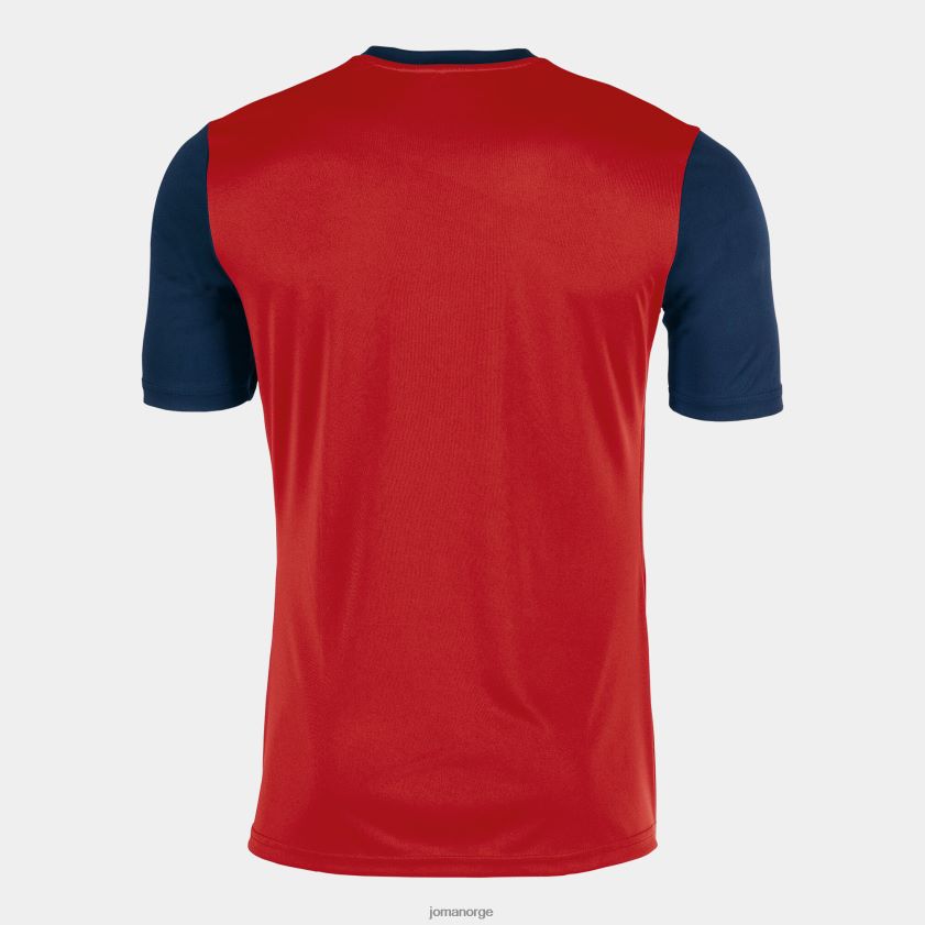 nei Joma skjorte kortermet vinner rød marineblå FBD0T04437 menn
