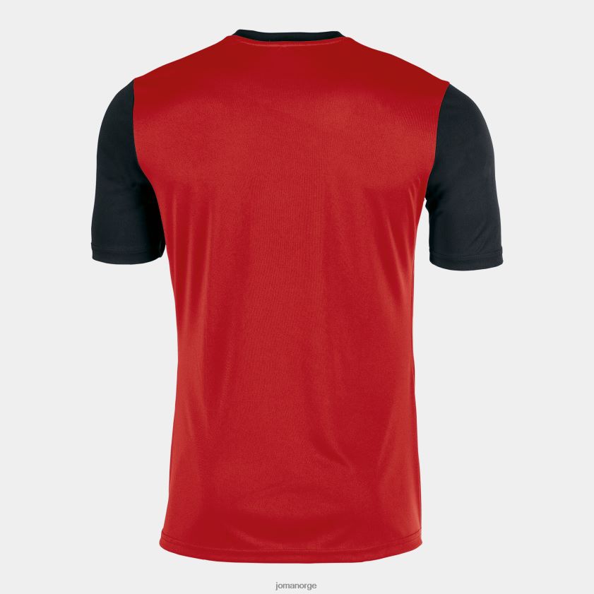 nei Joma skjorte kortermet vinner rød svart FBD0T04436 menn