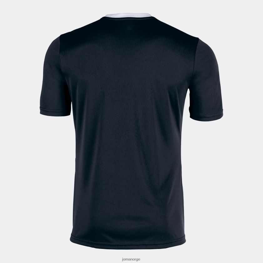 nei Joma skjorte kortermet vinner svart hvit FBD0T0548 menn
