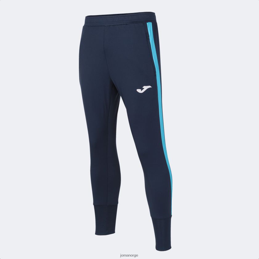 nei Joma lange bukser forhånd marineblå fluorescerende turkis FBD0T01433 menn