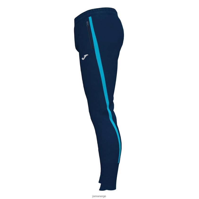 nei Joma lange bukser forhånd marineblå fluorescerende turkis FBD0T01433 menn
