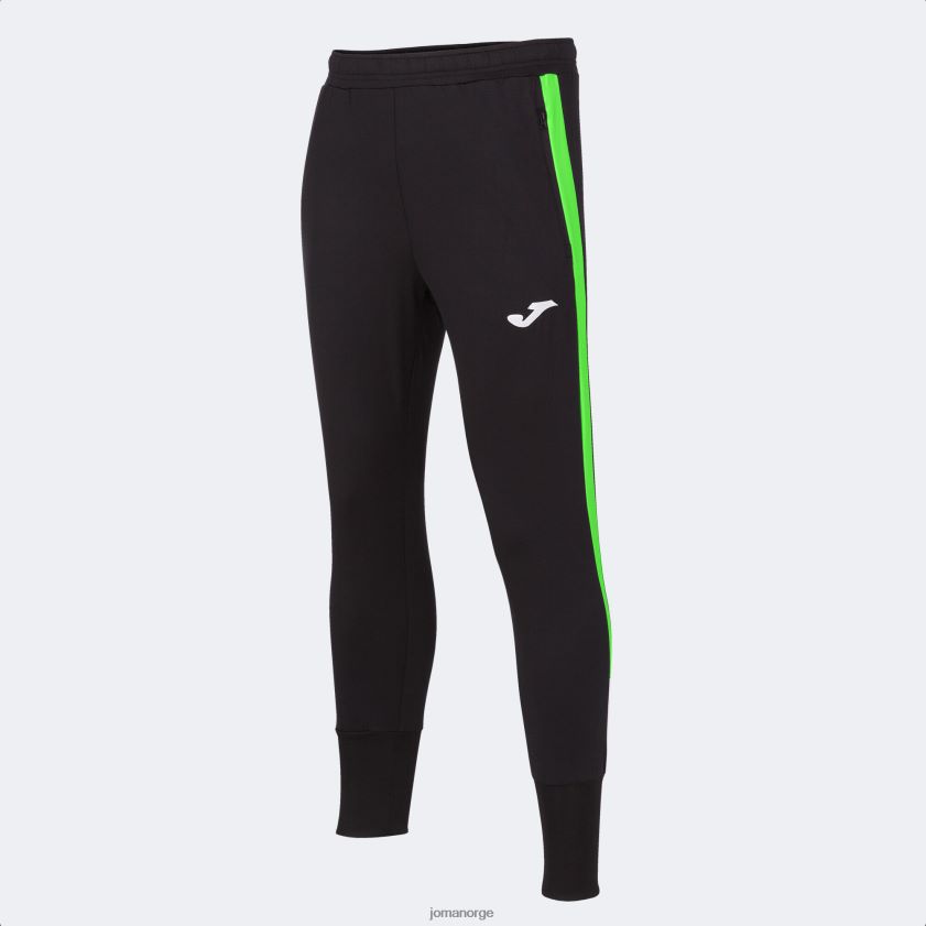 nei Joma lange bukser forhånd svart fluorescerende grønn FBD0T04283 menn