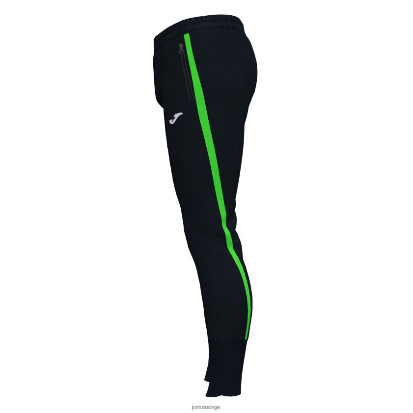 nei Joma lange bukser forhånd svart fluorescerende grønn FBD0T04283 menn