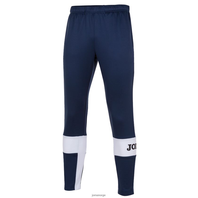 nei Joma lange bukser frihet marineblå hvit FBD0T0286 menn