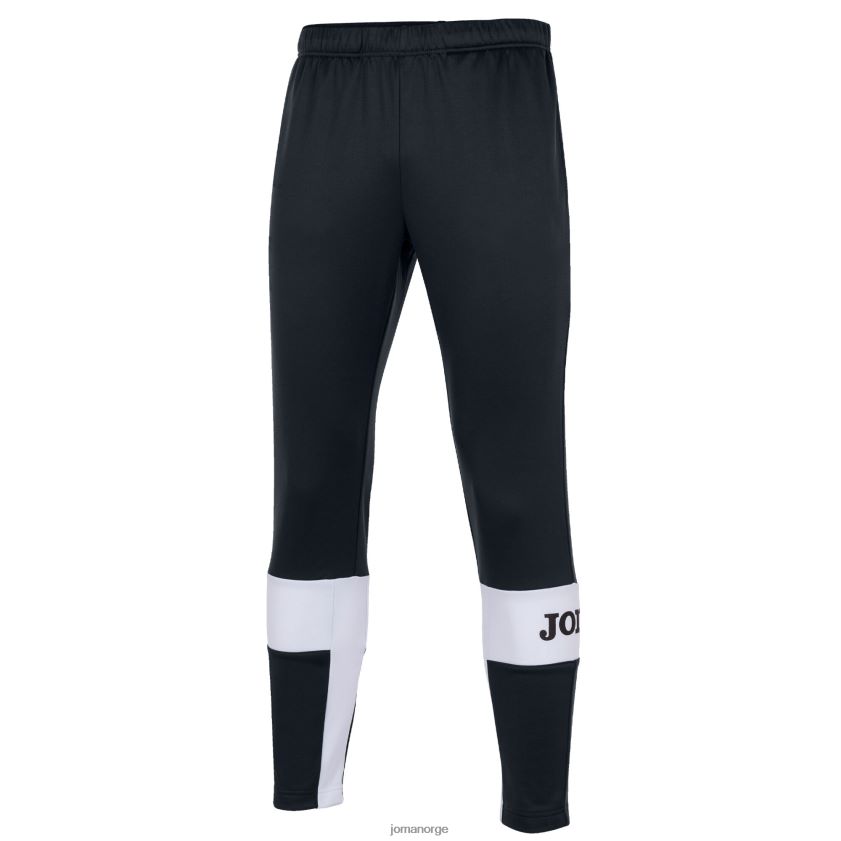 nei Joma lange bukser frihet svart hvit FBD0T01205 menn