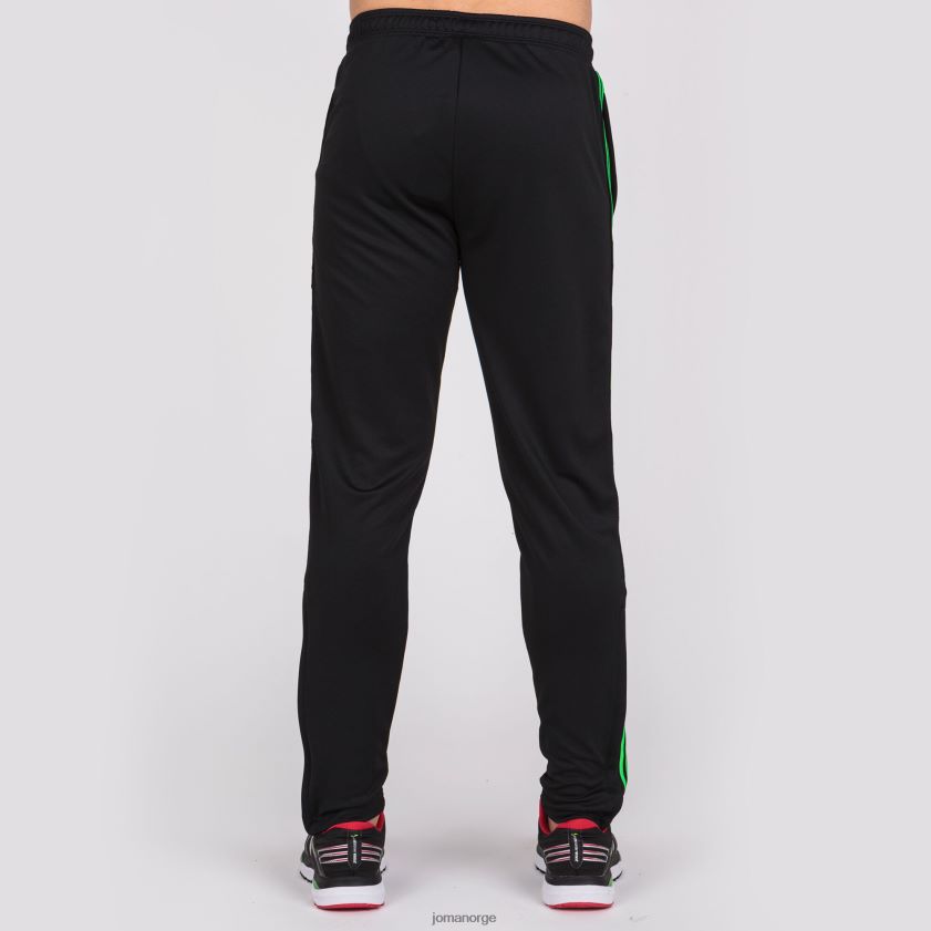 nei Joma lange bukser klassiske svart fluorescerende grønn FBD0T01264 menn