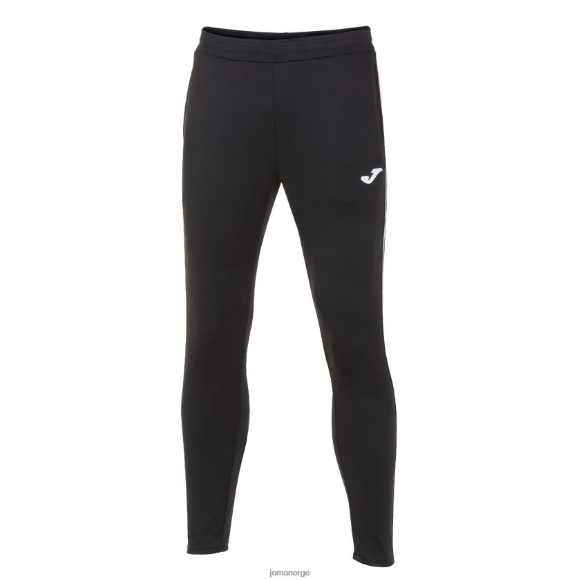 nei Joma lange bukser klassiske svart hvit FBD0T04200 menn
