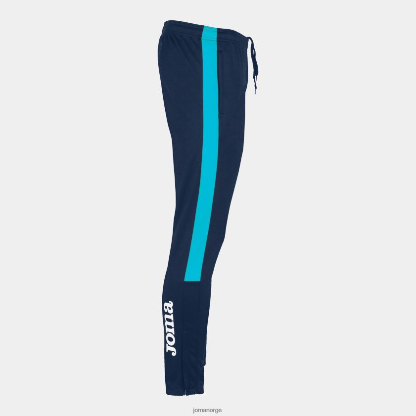nei Joma lange bukser økomesterskap marineblå fluorescerende turkis FBD0T0714 menn