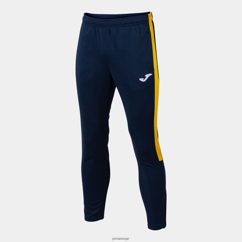 nei Joma lange bukser økomesterskap marineblå gul FBD0T04642 menn