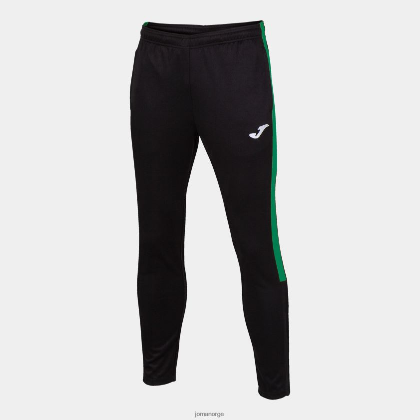 nei Joma lange bukser økomesterskap svart grønn FBD0T04164 menn