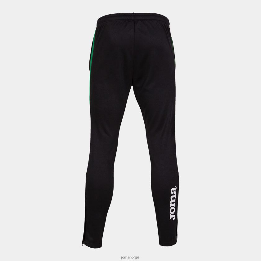 nei Joma lange bukser økomesterskap svart grønn FBD0T04164 menn