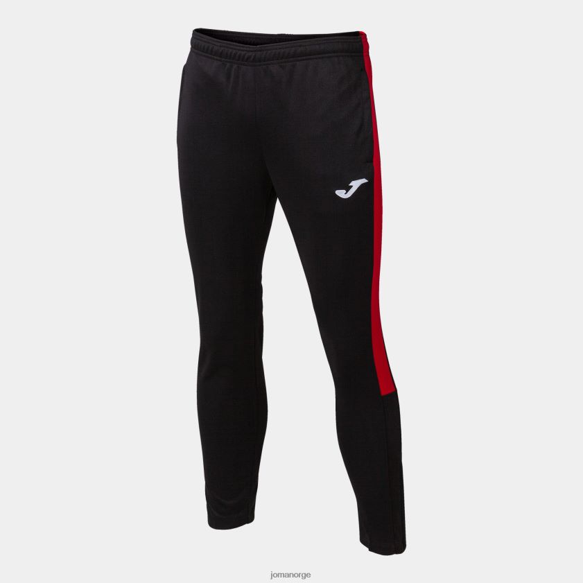 nei Joma lange bukser økomesterskap svart, rød FBD0T01512 menn