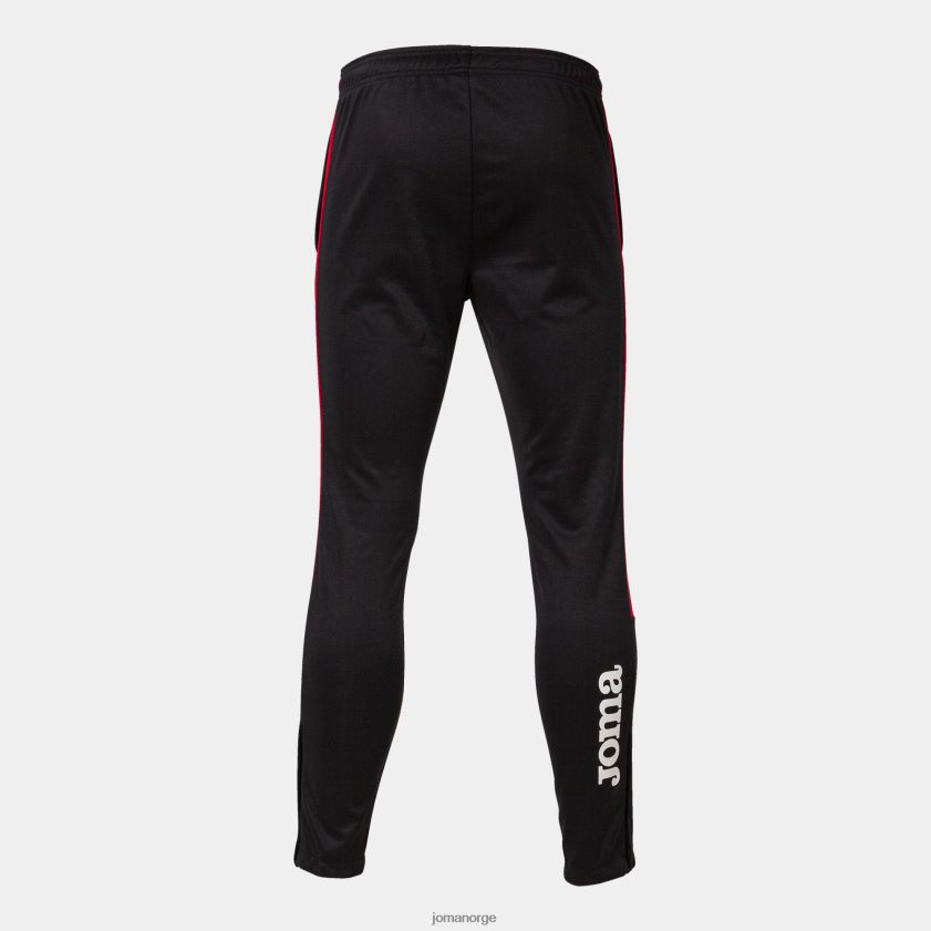 nei Joma lange bukser økomesterskap svart, rød FBD0T01512 menn