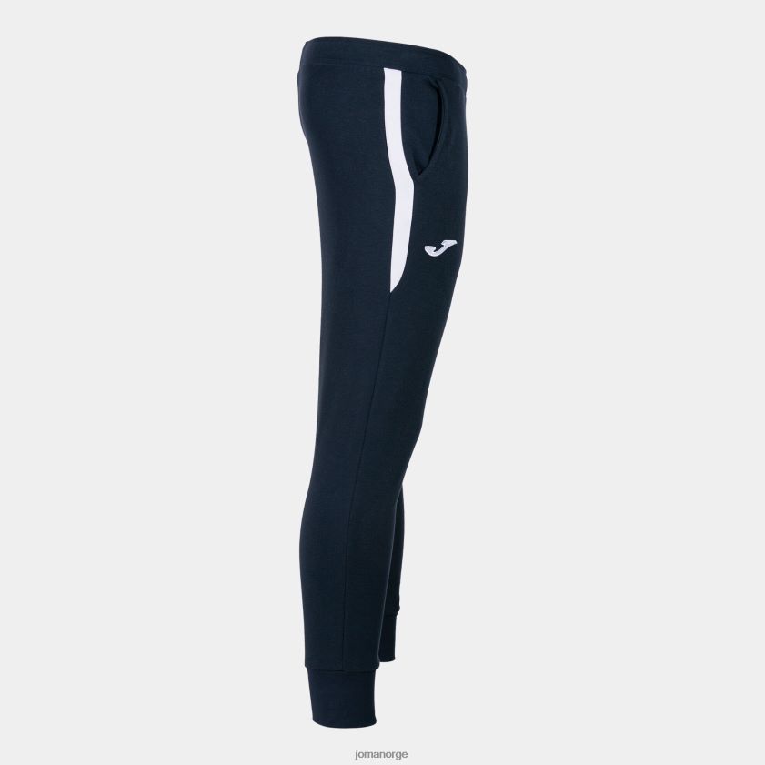 nei Joma lange bukser komfort ii marineblå hvit FBD0T04535 menn