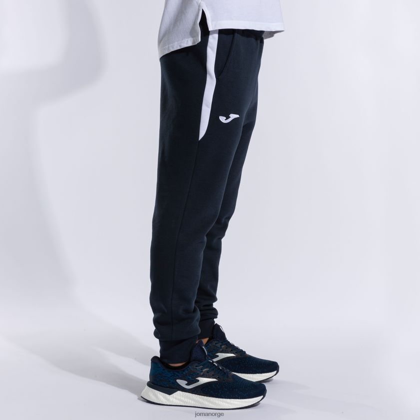nei Joma lange bukser komfort ii marineblå hvit FBD0T04535 menn