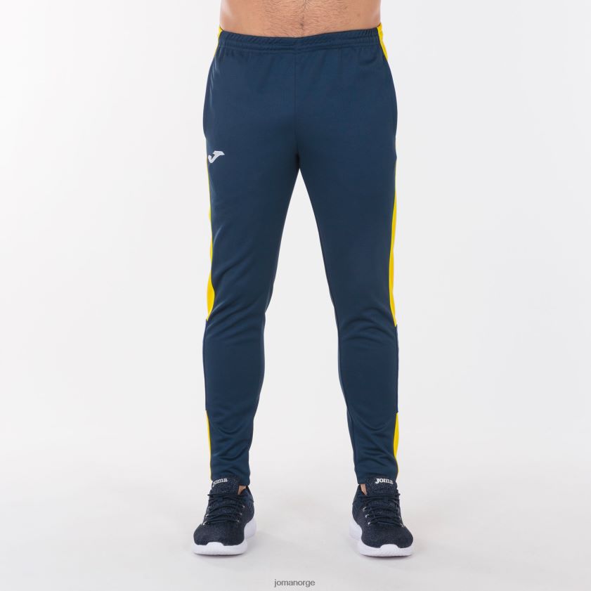 nei Joma lange bukser mesterskap iv marineblå gul FBD0T03226 menn