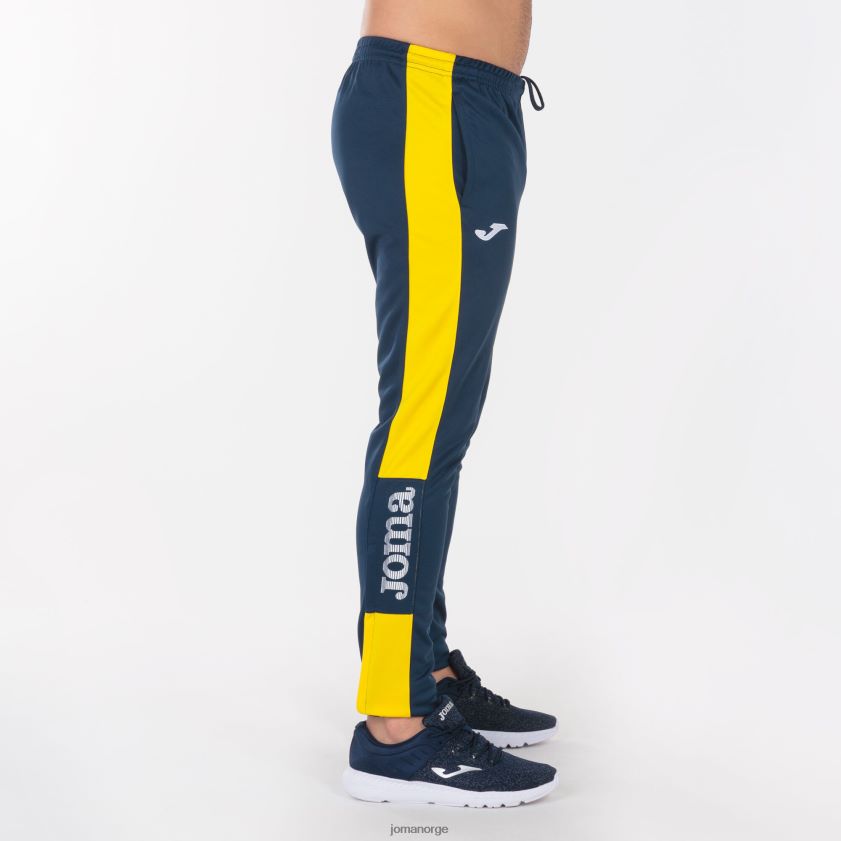 nei Joma lange bukser mesterskap iv marineblå gul FBD0T03226 menn