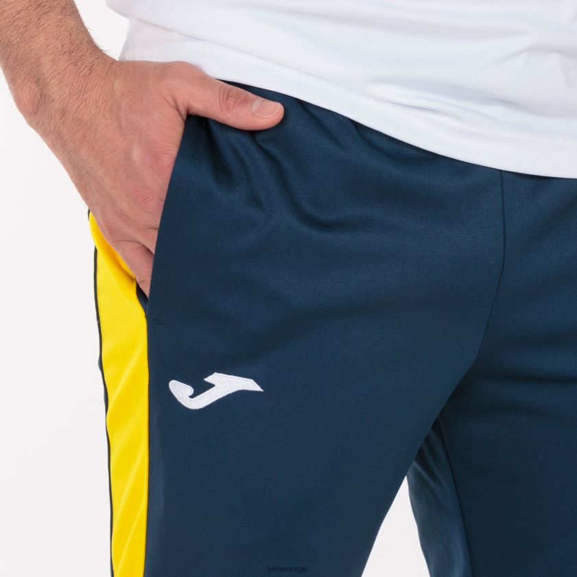 nei Joma lange bukser mesterskap iv marineblå gul FBD0T03226 menn