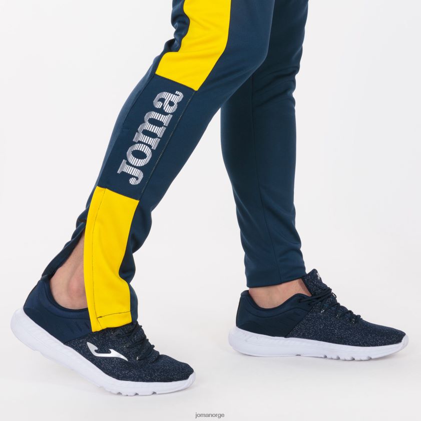 nei Joma lange bukser mesterskap iv marineblå gul FBD0T03226 menn