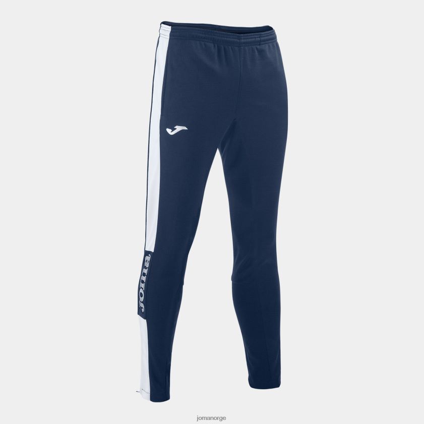 nei Joma lange bukser mesterskap iv marineblå hvit FBD0T03232 menn