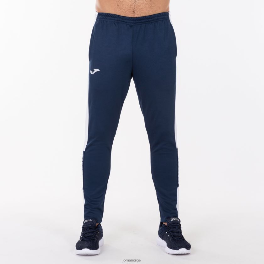 nei Joma lange bukser mesterskap iv marineblå hvit FBD0T03232 menn