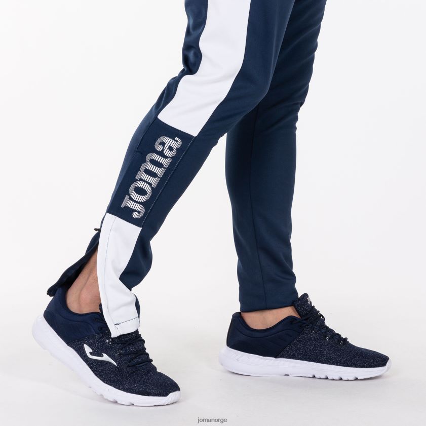 nei Joma lange bukser mesterskap iv marineblå hvit FBD0T03232 menn