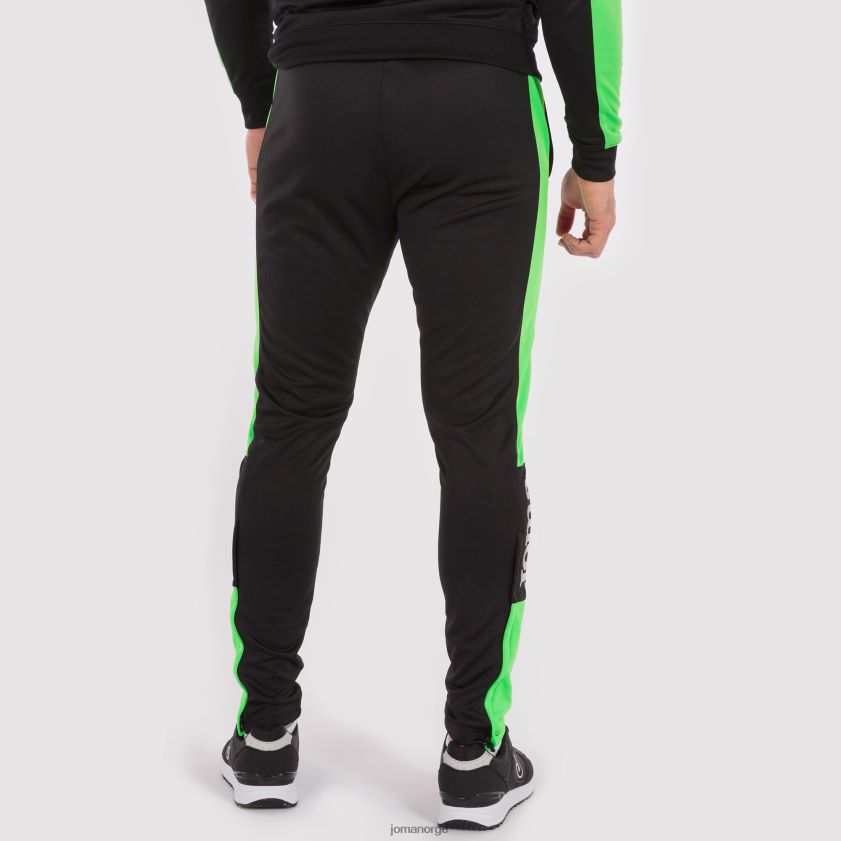 nei Joma lange bukser mesterskap iv svart fluorescerende grønn FBD0T03357 menn
