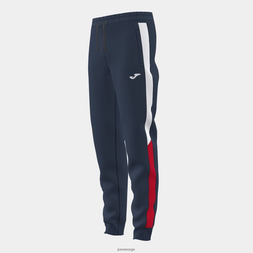 nei Joma lange bukser stripe marineblå rød FBD0T04118 menn