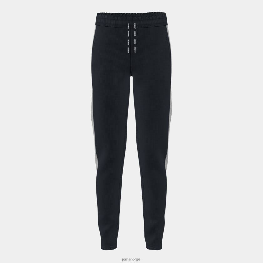 nei Joma lange bukser stripe svart melert grå FBD0T0145 menn
