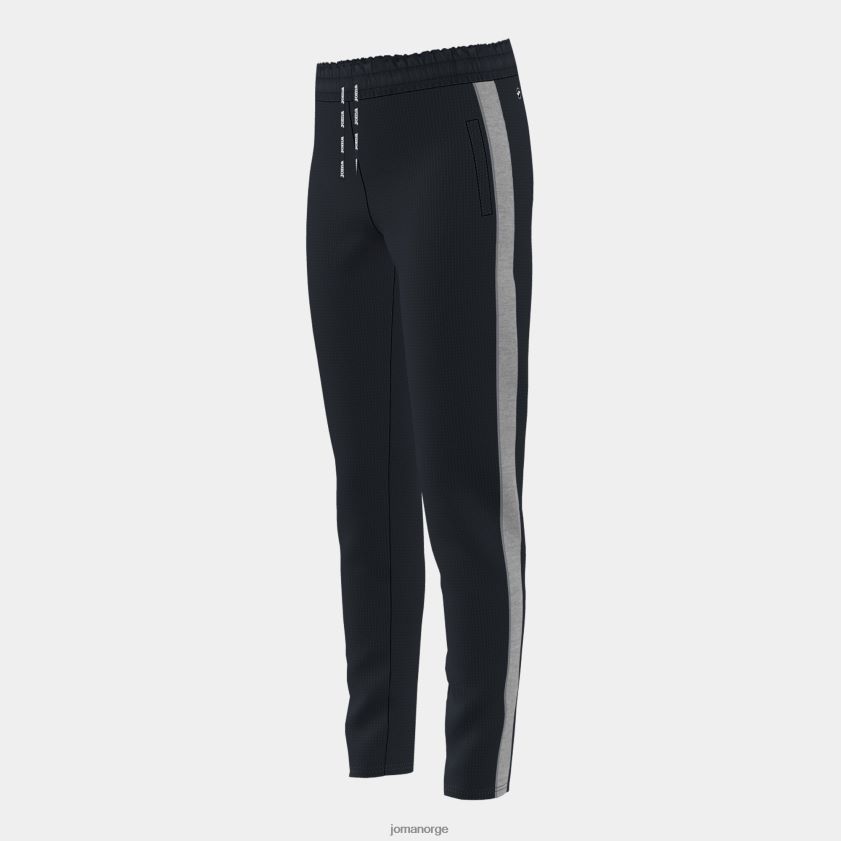nei Joma lange bukser stripe svart melert grå FBD0T0145 menn