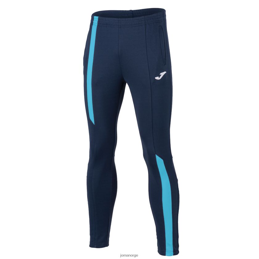 nei Joma lange bukser supernova marineblå fluorescerende turkis FBD0T0525 menn