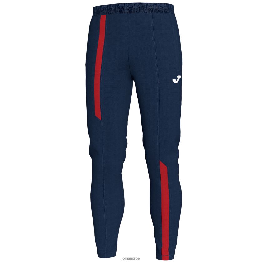 nei Joma lange bukser supernova marineblå rød FBD0T0252 menn