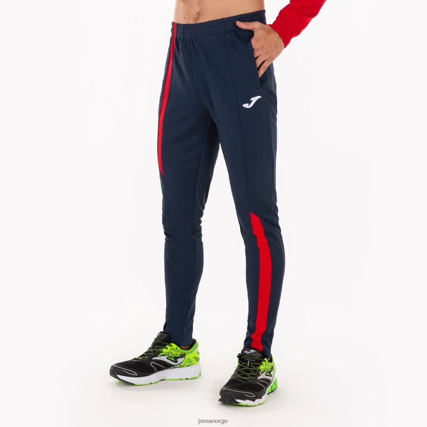 nei Joma lange bukser supernova marineblå rød FBD0T0252 menn