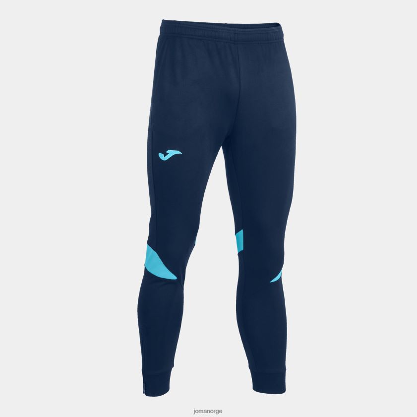 nei Joma longs pants championship vi marineblå fluorescerende turkis FBD0T01480 menn