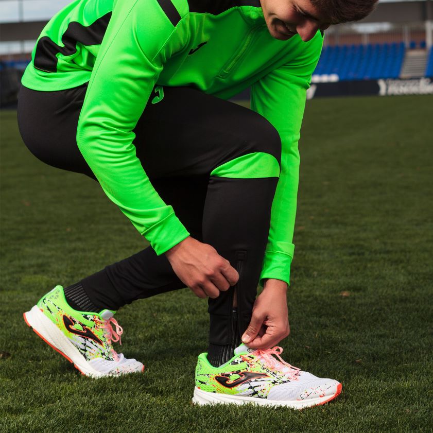 nei Joma longs pants championship vi svart fluorescerende grønn FBD0T0816 menn