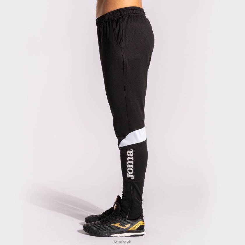 nei Joma longs pants championship vi svart hvit FBD0T04305 menn