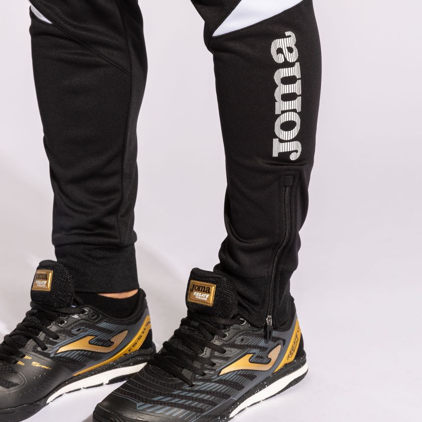 nei Joma longs pants championship vi svart hvit FBD0T04305 menn