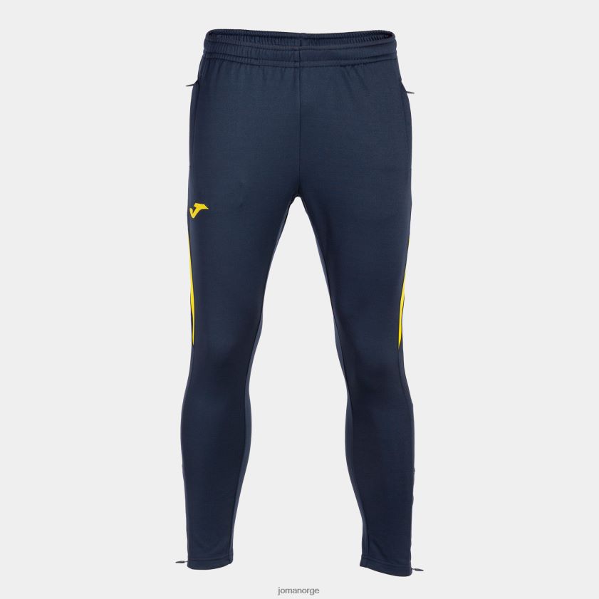 nei Joma longs pants championship vii marineblå gul FBD0T0642 menn