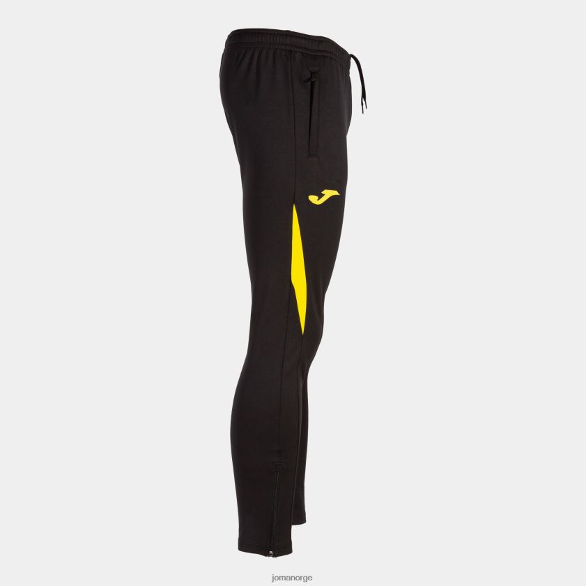 nei Joma longs pants championship vii svart gul FBD0T01149 menn
